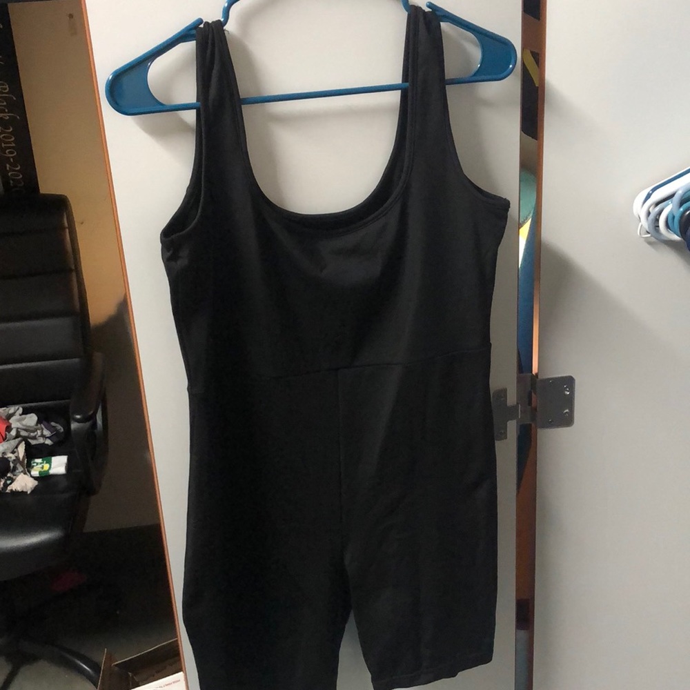 Short, Spandex bodysuit